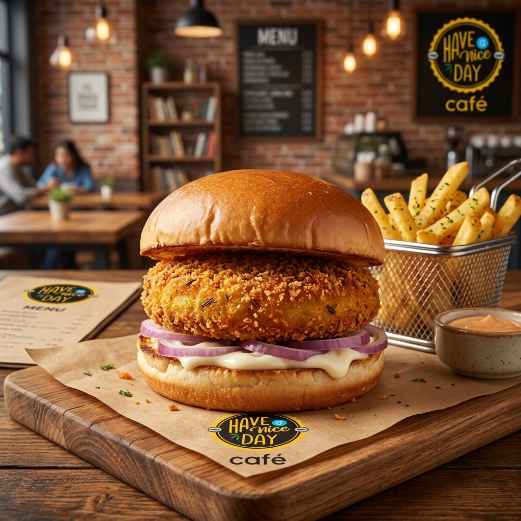 Aloo Tikki Burger