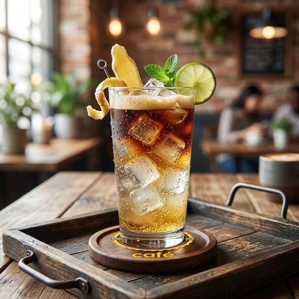 Cold Brew with Ginger Ale