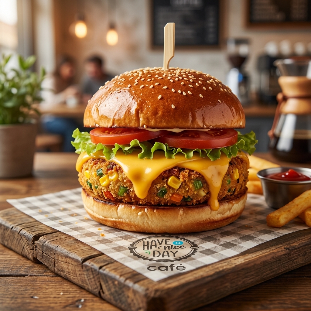 Super Veg Patty Burger